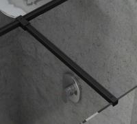 Соединительный профиль для Ravak WALK-IN DOUBLE WALL GWD010003024 120 см, черный