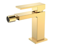 Смеситель для биде Boheme Qubic 476-G, золото