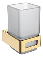 Стакан настенный Boheme Q 10944-MG, матовое золото