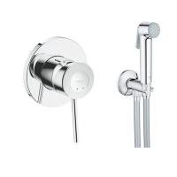 Смеситель Grohe BauClassic 124902 с гигиеническим душем Смеситель Grohe BauClassic 124902 с гигиеническим душем