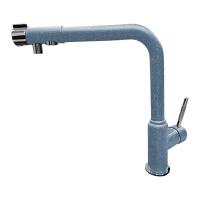 Смеситель GranFest Для кухни Графит  7671