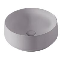 Раковина Kerasan F10 460489 Накладная Ferro matt Ø 43