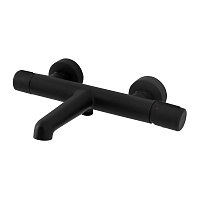 Смеситель для ванны и душа BelBagno UNO UNO-VASM-NERO, черный матовый