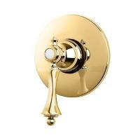 Смеситель Cezares Margot MARGOT-DIM-03/24-M для душа встраиваемый золото 24 карат
