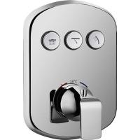 Смеситель с термостатом Cezares Globo GLOBO-F-VDIM3-TB-01 для душа встраиваемый