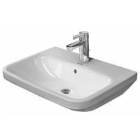 Раковина Duravit DuraStyle 2319550000 55 см с переливом, с плоскостью под смеситель, глазуровка снизу