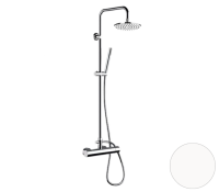 Душевая система Remer Minimal N37RX7MMM20BO, белый матовый