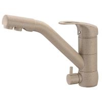 Смеситель Zorg Sanitary ZR 400 KF- 12 Для мойки Песочный