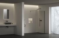 Душевая перегородка Ravak Walk-In Air Wall 120*200 см GW9WG0300Z1C, стекло прозрачное/профиль черный Душевая перегородка Ravak Walk-In Air Wall 120*200 см GW9WG0300Z1C, стекло прозрачное/профиль черный