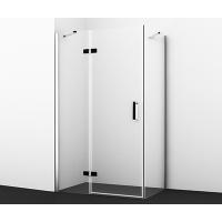 Душевой уголок WasserKraft Aller 10H06LBLACK 120x80 левая стекло прозрачное/черная