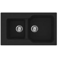 Мойка кухонная Omoikiri Maru 86-2-BL черный