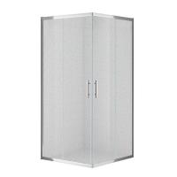 Душевой уголок Cezares Eco ECO-O-A-2-80-P-Cr 80x80 стекло рифленое/хром