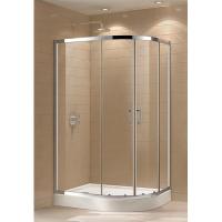 Душевой уголок Cezares Eco ECO-O-RH-2-120/90-P-Cr 120x90 стекло рифленое/хром