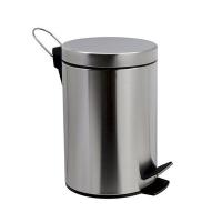 Мусорное ведро WasserKraft Ammer К-665 Матовый хром