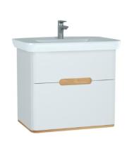 Тумба подвесная Vitra Sento с подсветкой 60824 80 см, белая матовая Тумба подвесная Vitra Sento с подсветкой 60824 80 см, белая матовая