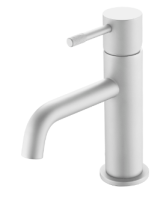 Смеситель для раковины Boheme Uno 461-MW, белый матовый