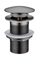 Донный клапан без перелива Boheme 612-GM, графит Донный клапан без перелива Boheme 612-GM, графит