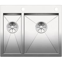 Мойка кухонная Blanco Zerox 340/180 IF/А 521642 нержавеющая сталь, с клапаном-автоматом