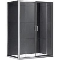 Душевой уголок Gemy Victoria S30192E-A75 140x75 стекло прозрачное/хром