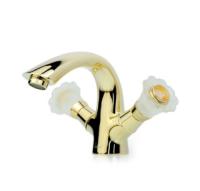 Смеситель для раковина Boheme Camelia 291-Camelia, золото