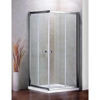 Душевой уголок Cezares Pratico PRATICO-A-2-80-P-Cr 80x80 стекло рифленое/хром