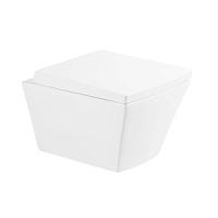 Унитаз подвесной безободковый BelBagno REGINA BB104CH, белый