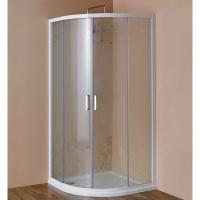 Душевой уголок Cezares Rosa ROSA-R-2-90-RO-Bi 90x90 стекло матовое роза