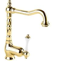 Смеситель Cezares Margot MARGOT-LSM2-03/24-Bi для раковины золото 24 карат