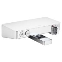 Смеситель с термостатом Hansgrohe Ecostat Select 13151400 Для ванны Хром / Белый Смеситель с термостатом Hansgrohe Ecostat Select 13151400 Для ванны Хром / Белый