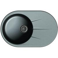 Мойка кухонная Ewigstein Rund 75х48 Черный