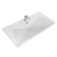 Керамическая раковина CEZARES CRYSTAL CZR-1188-1000/500 Керамическая раковина CEZARES CRYSTAL CZR-1188-1000/500