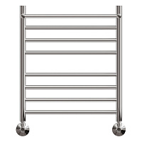 Полотенцесушитель водяной Point Аврора премиум PN10156SP П7 500x600 с полкой, хром