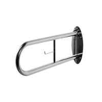 Поручень Aquanika АКВ-82 Для унитаза  Нержавеющая сталь 80