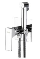 Гигиенический душ со смесителем Remer Absolute AU65W, хром Гигиенический душ со смесителем Remer Absolute AU65W, хром