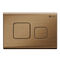 Клавиша смыва для инсталляции Point Афина, бронза брашированная, PN44041BB Клавиша смыва для инсталляции Point Афина, бронза брашированная, PN44041BB