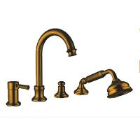 Смеситель Cezares Olimp OLIMP-BVDM-02-L для ванны на бортик бронза Смеситель Cezares Olimp OLIMP-BVDM-02-L для ванны на бортик бронза