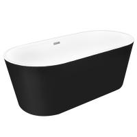 Акриловая ванна NTbathroom NT 11 Black 80х170