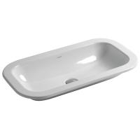 Раковина Azzurra Glaze GLLI06938000BI (GLZ 69x38/IN bi) Встраиваемая 69