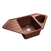 Мойка кухонная GranFest Corner GF-C950E красный марс 930x485