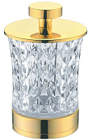 Стакан для ватных дисков Boheme 10215, Золото