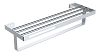 Полотенцедержатель с полкой Boheme Q 10947-CR, хром