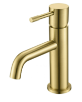 Смеситель для раковины Boheme Uno 461-MG, матовое золото