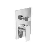 Смеситель Villeroy&Boch Subway 2.0 TVS10235300061 Для ванны и душем Хром (внешняя часть) Смеситель Villeroy&Boch Subway 2.0 TVS10235300061 Для ванны и душем Хром (внешняя часть)