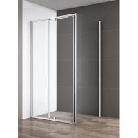Душевой уголок Cezares Variante VARIANTE-AH-1-80/90-90-C-Cr 80x90 стекло прозрачное/хром