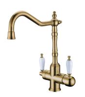 Смеситель для кухни под фильтр Boheme MEDICI Ripresa 111, бронза Смеситель для кухни под фильтр Boheme MEDICI Ripresa 111, бронза