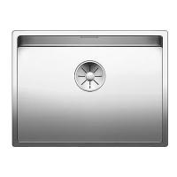 Мойка кухонная Blanco Claron 550 U 521579 нерж. сталь зерк.пол.