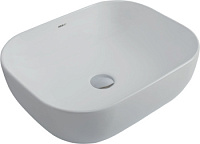 Раковина накладная Aquanet Lake-1 50*39,5 см, белая