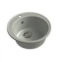 Мойка кухонная Aquaton ИВЕРИЯ 1A711032IV250 48x48 серый шелк