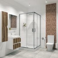 Душевой уголок Niagara Nova NG-6608-08 Прозрачное стекло  / Хром 90х90