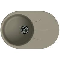 Мойка кухонная Ewigstein Rund 75х48 Темно-бежевый